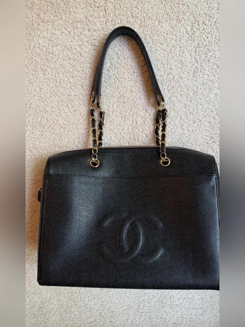 Vintage Chanel Black Bag